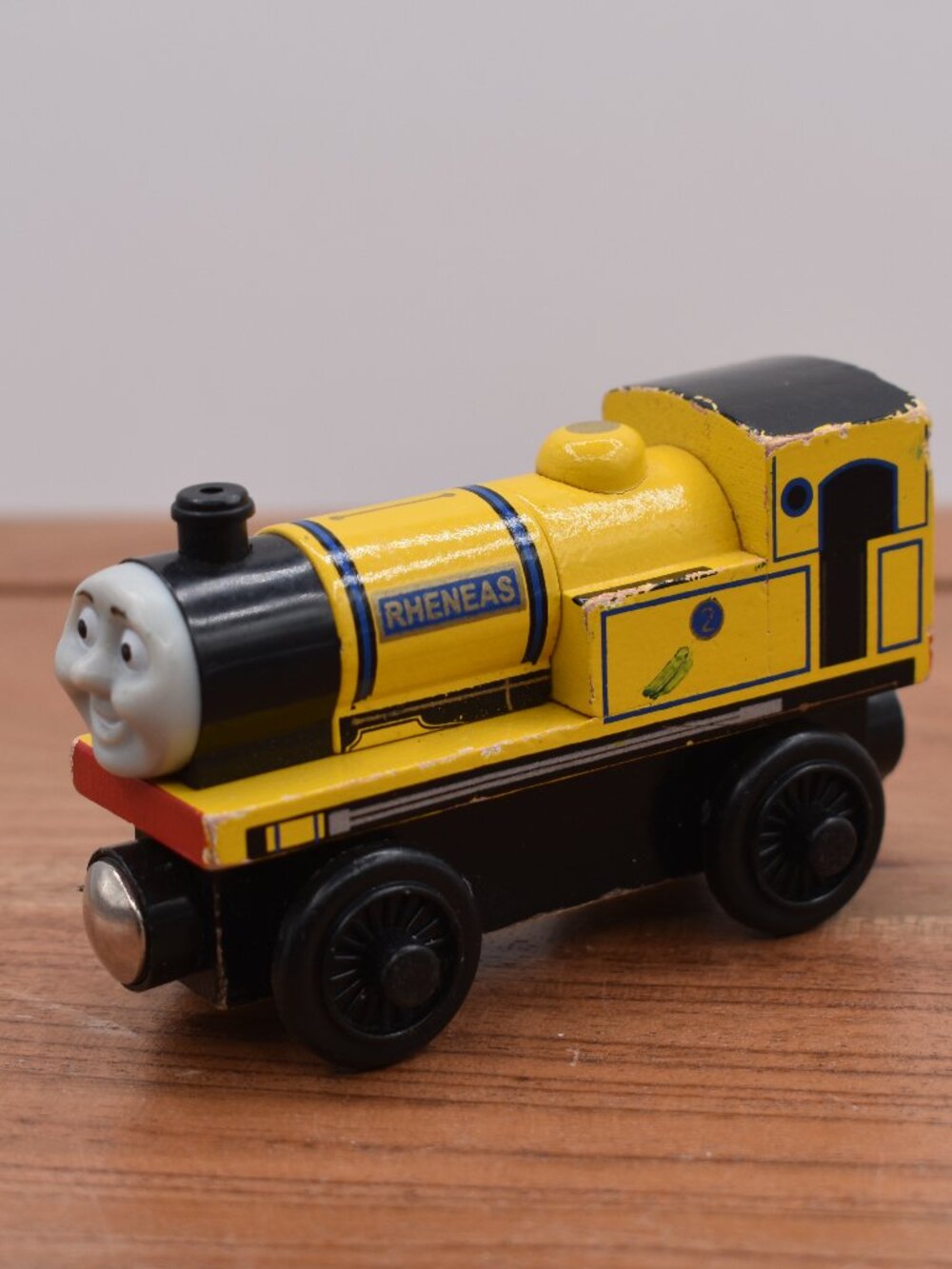 Rheneas' New Coat of Paint 2003 Thomas the Tank & Friends Wooden Railway UK Tomy
